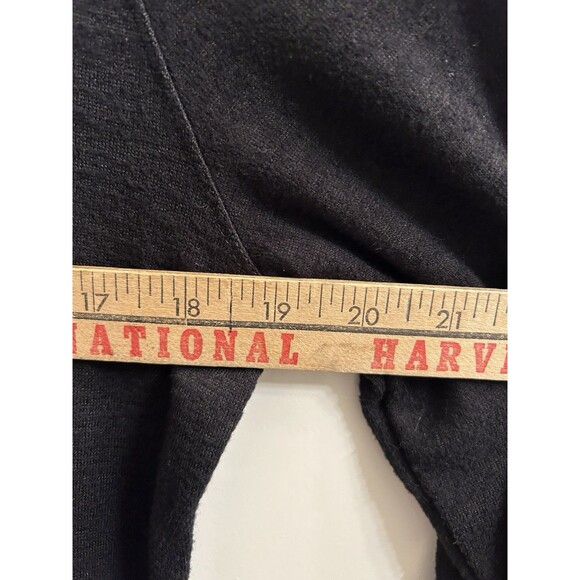 Philosophy Black Bateau Neck Midi Sweater Dress/ Large Size Career Office - Picture 4 of 6